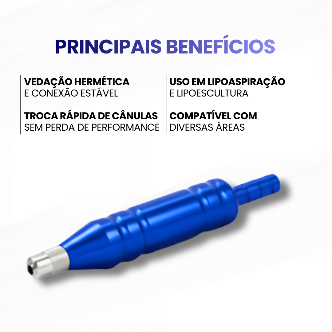 Adaptador De Cânula - LP Surgery AZUL - imagem 2