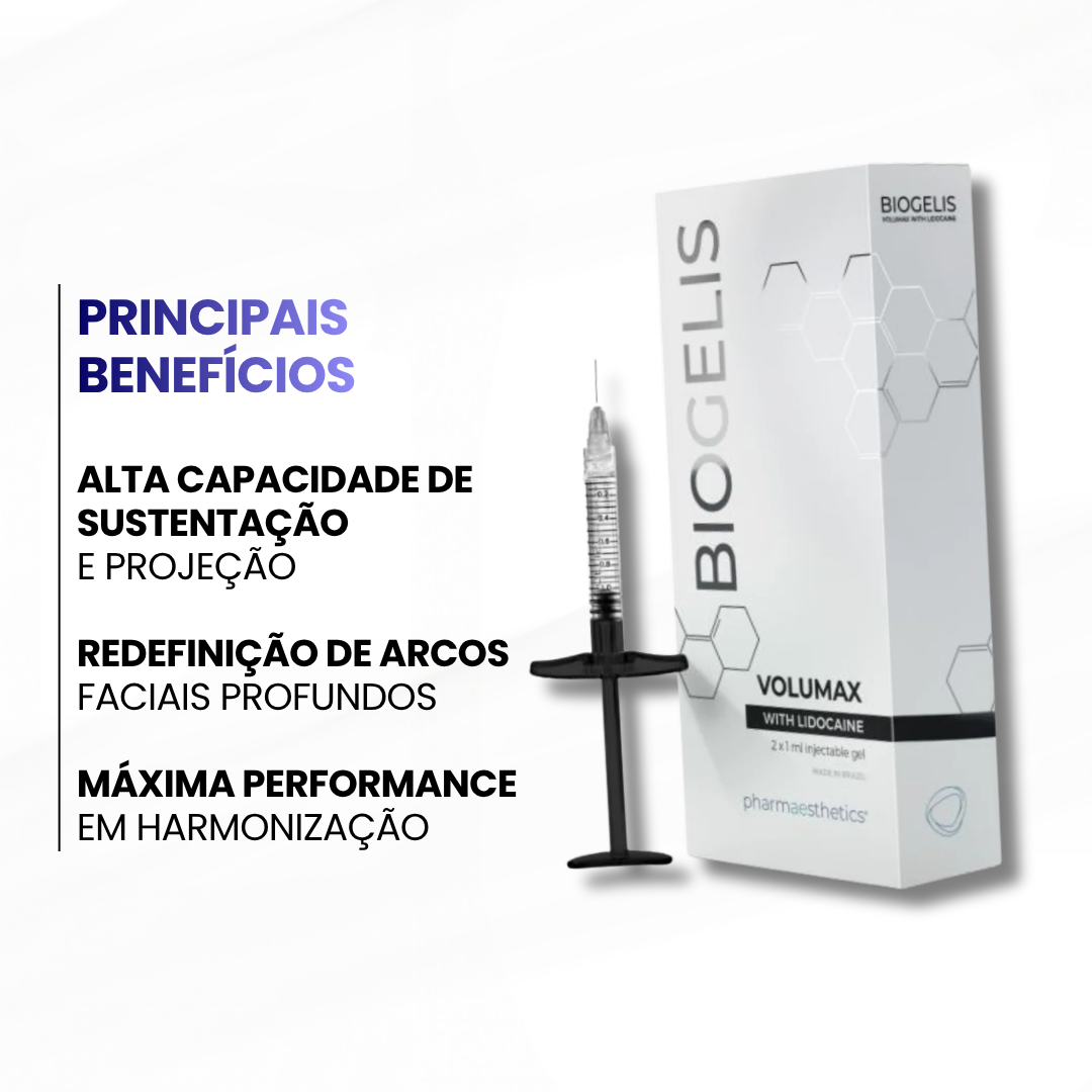 Biogelis Volumax c/Lidocaína (2x1ml) - imagem 2