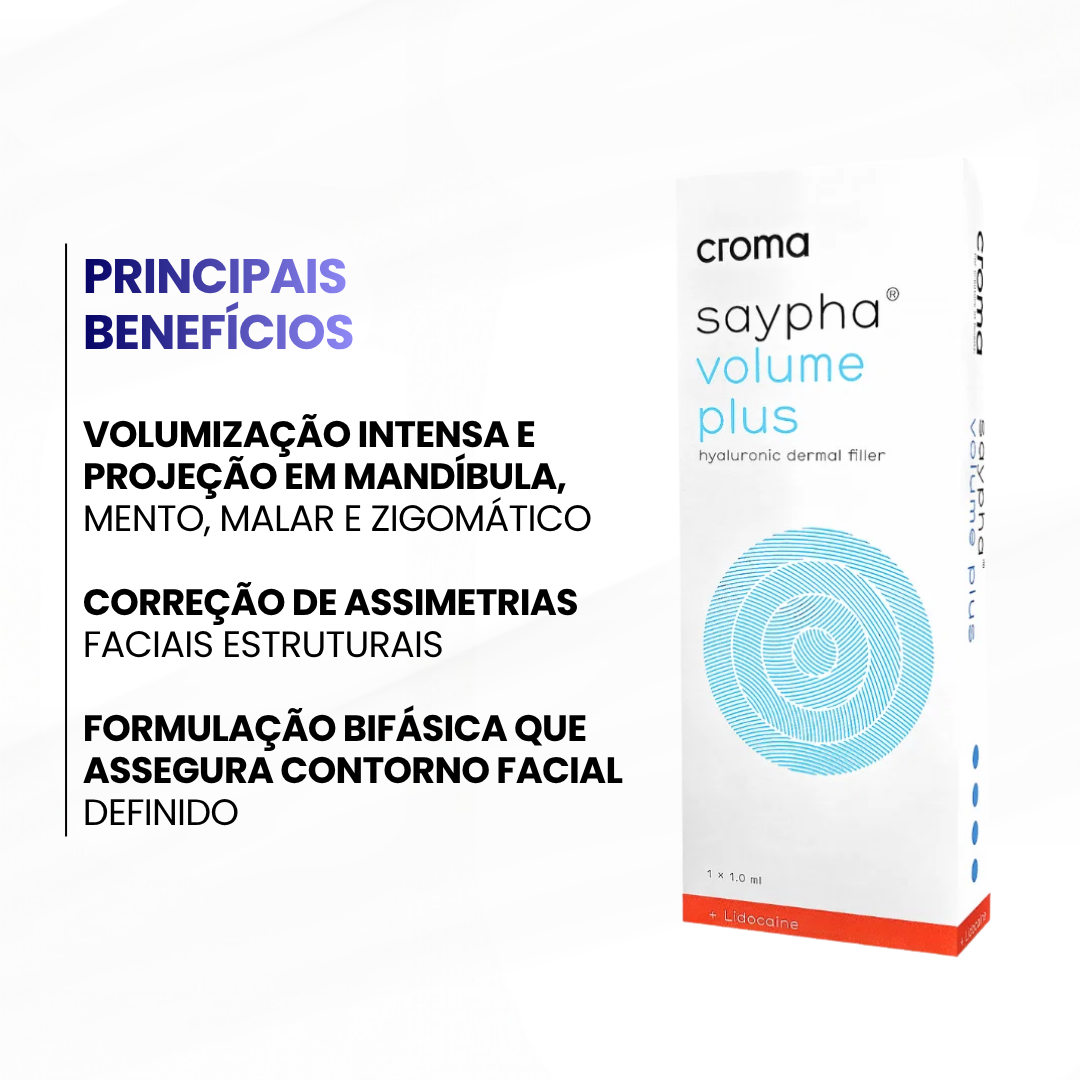 Croma Saypha Volume Plus c/lidocaína (1x1ml) - imagem 2