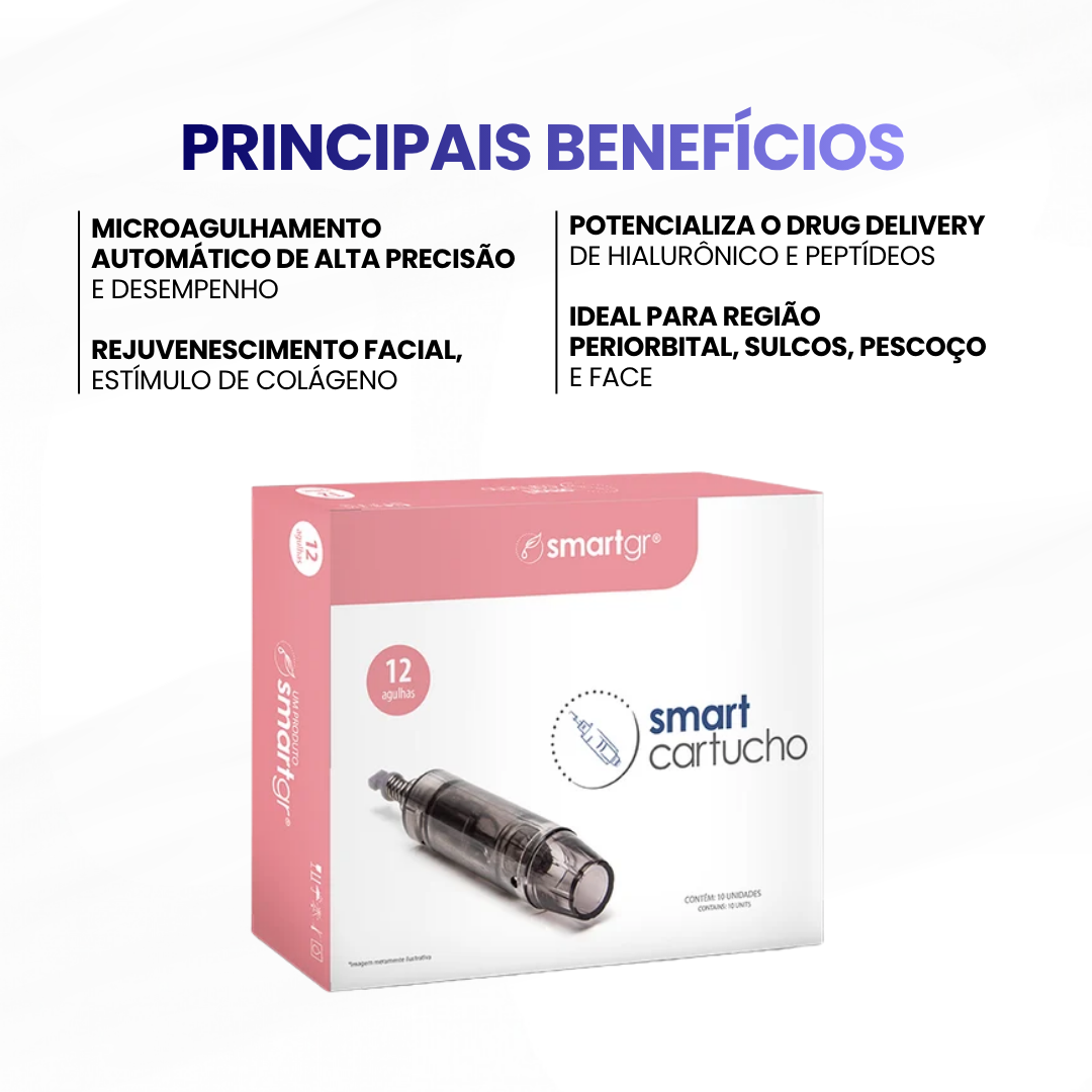 Cartucho Smart Pen - 12 agulhas (10un) - imagem 2