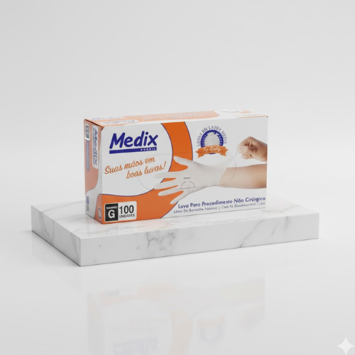 Caixa de Luva Medix Tam G