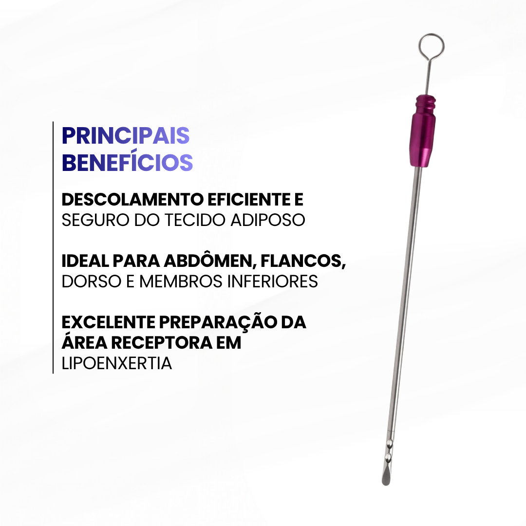 Cânula  - BICO DE PATO - LP SURGERY ROSA (3x15) - imagem 2