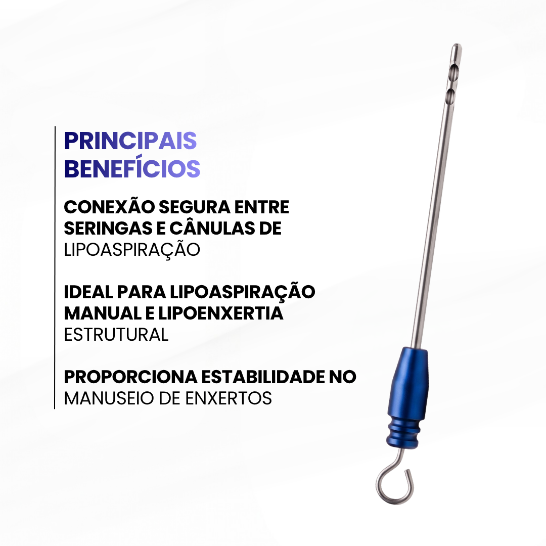 Cânula  - MERCEDES - LP SURGERY AZUL (3x15) - imagem 2