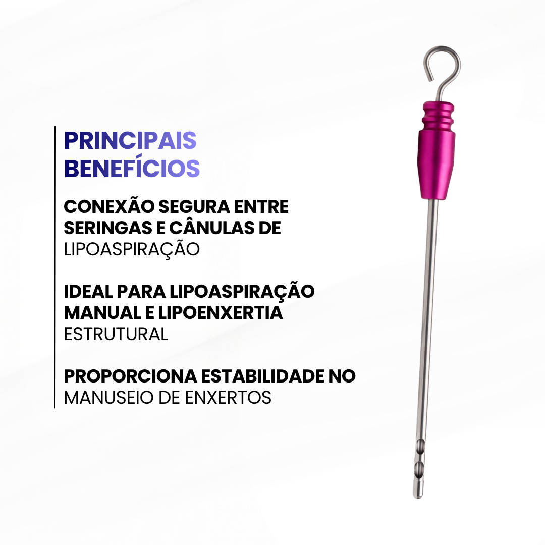 Cânula  - MERCEDES - LP SURGERY ROSA (3x15) - imagem 2