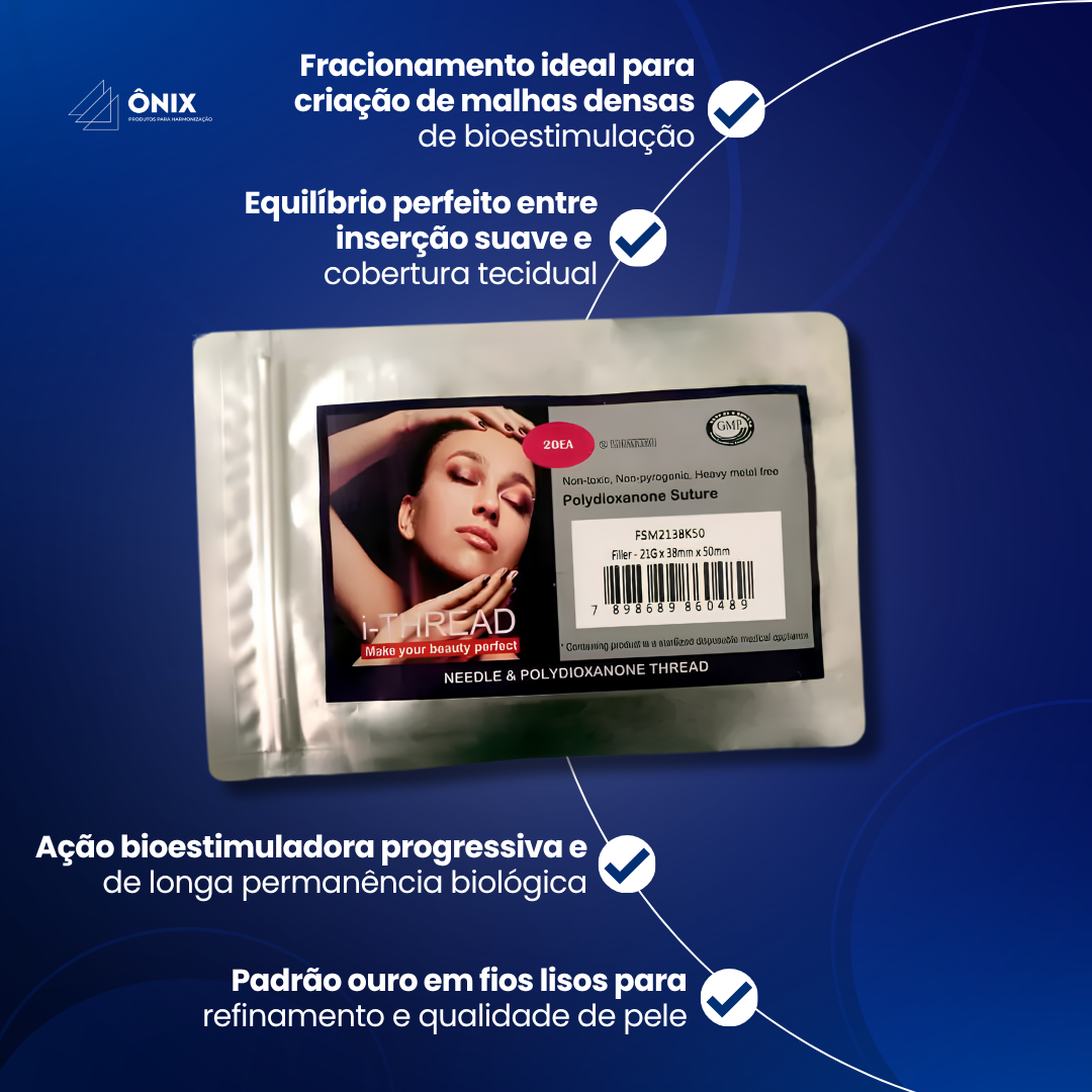 Pacote de Fios Liso Agulhados 29G - 38x50mm - (02 blister c/ 10 unidades cada) - MedBeauty - imagem 3