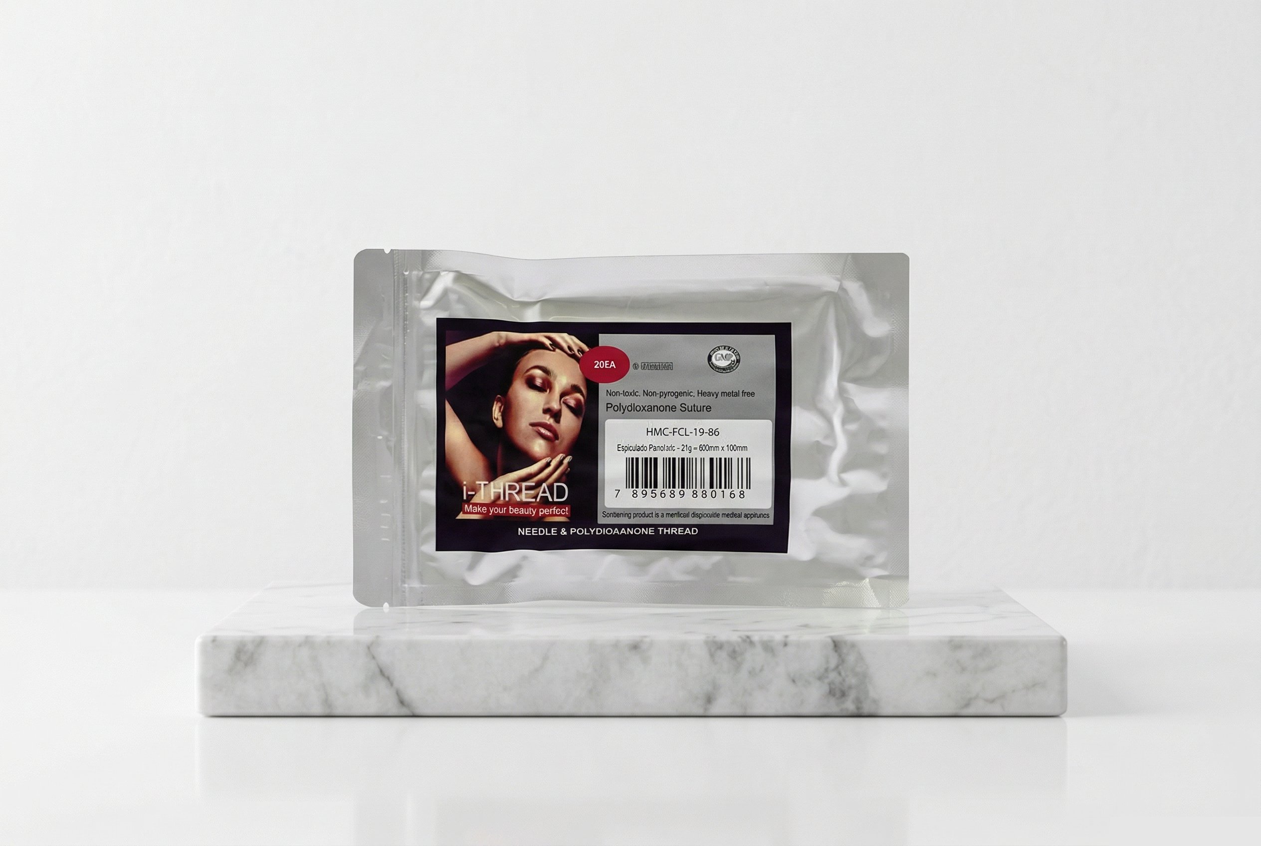 Pacote de Fios Espiculados 19g - 100x160mm (05 Blister c/ 04 Fios) - MedBeauty