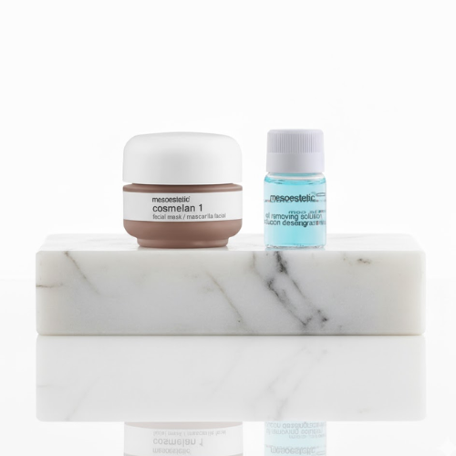 Cosmelan 1 Mask 10g +  Oil Removing Solution 10 ml - Mesoestetic