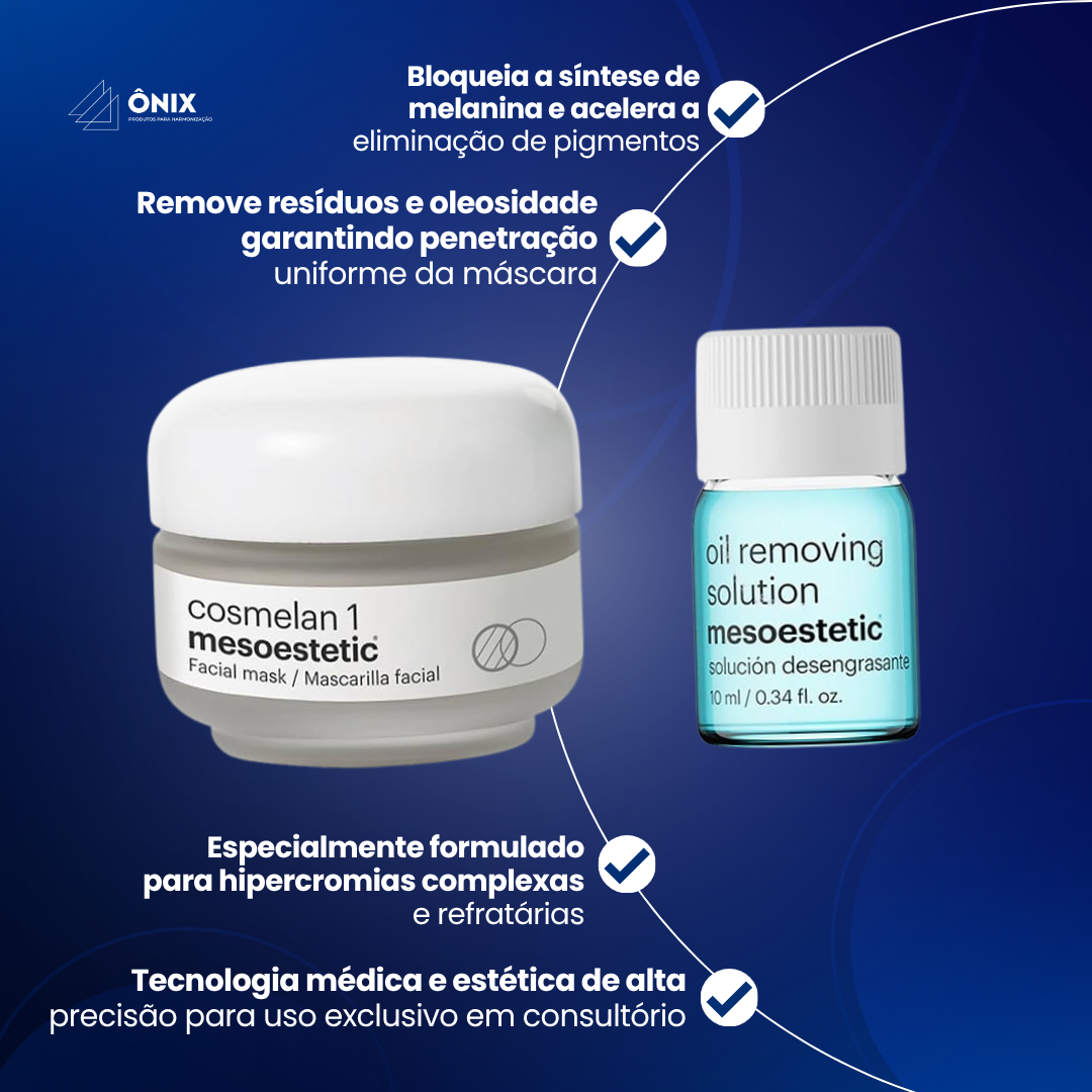 Cosmelan 1 Mask 10g + Oil Removing Solution 10 ml - imagem 3