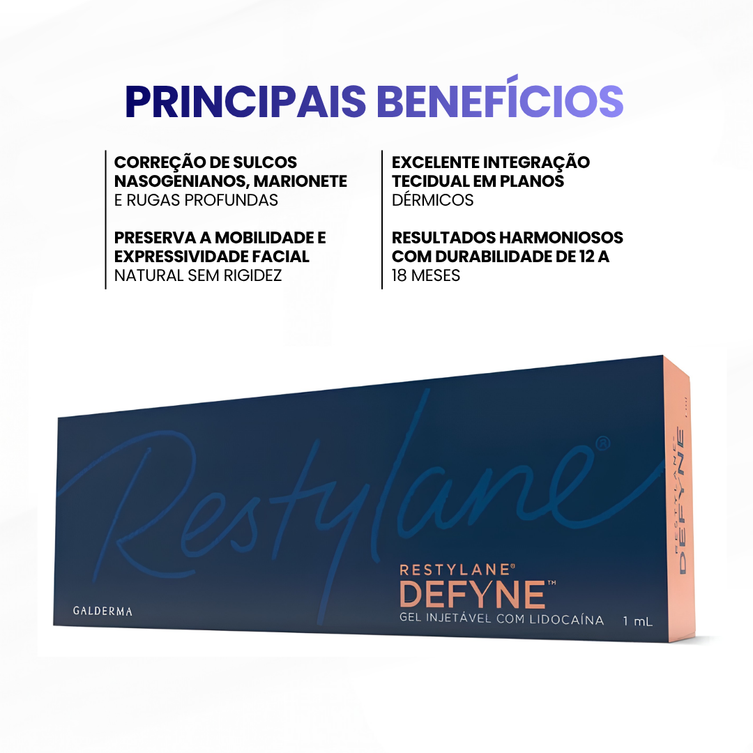 Restylane Defyne c/Lidocaína (1x1ml) - Galderma - imagem 2