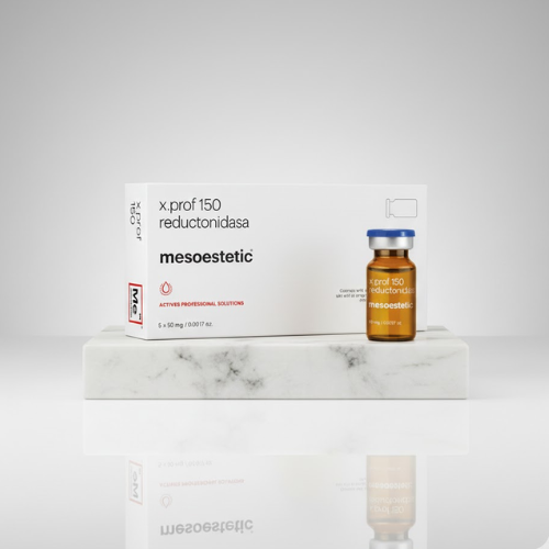 Hialuronidase - Reductonidasa -  Caixa c/ 5un-  Mesoestetic - 1500 UTR + 05 Flaconetes de soro 10ml