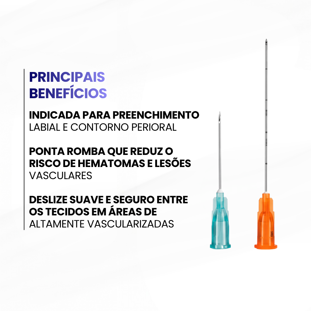 Cânula FILL FACE 25g x 50mm - Unidade - imagem 2