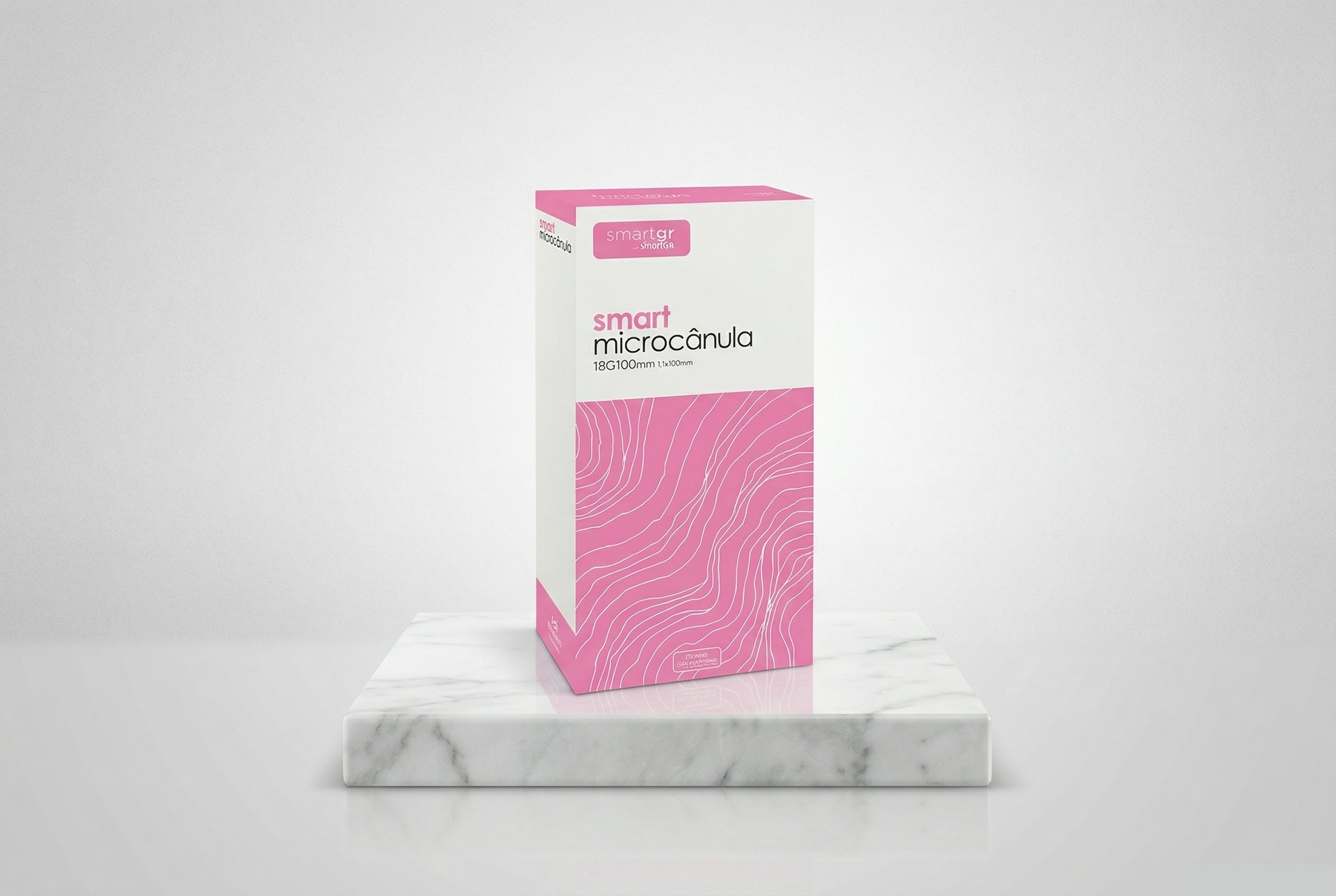 Caixa de cânula18gx100mm - 1,1x100mm c/ 10 unidades ENDOLASER - SmartGR