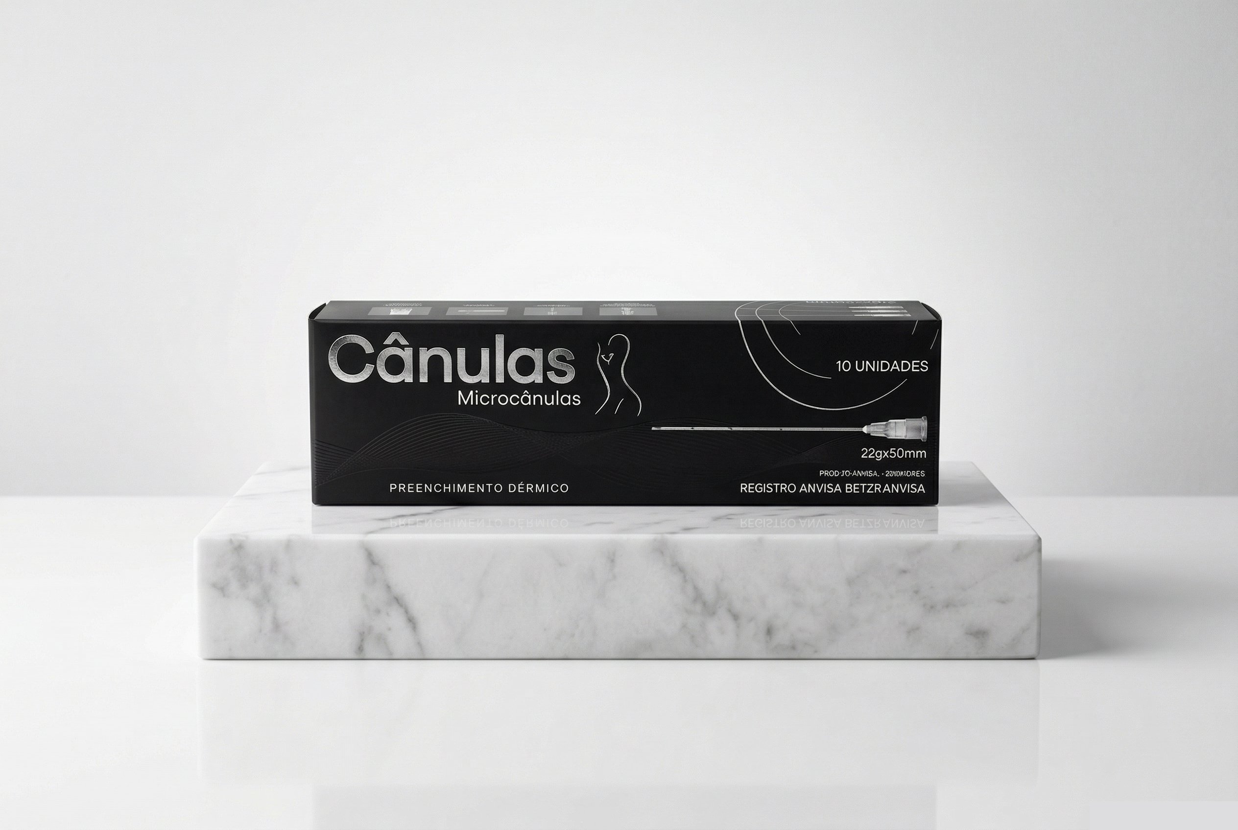 Caixa de cânula 22gx50mm (10 Unidades) BIOMETIL