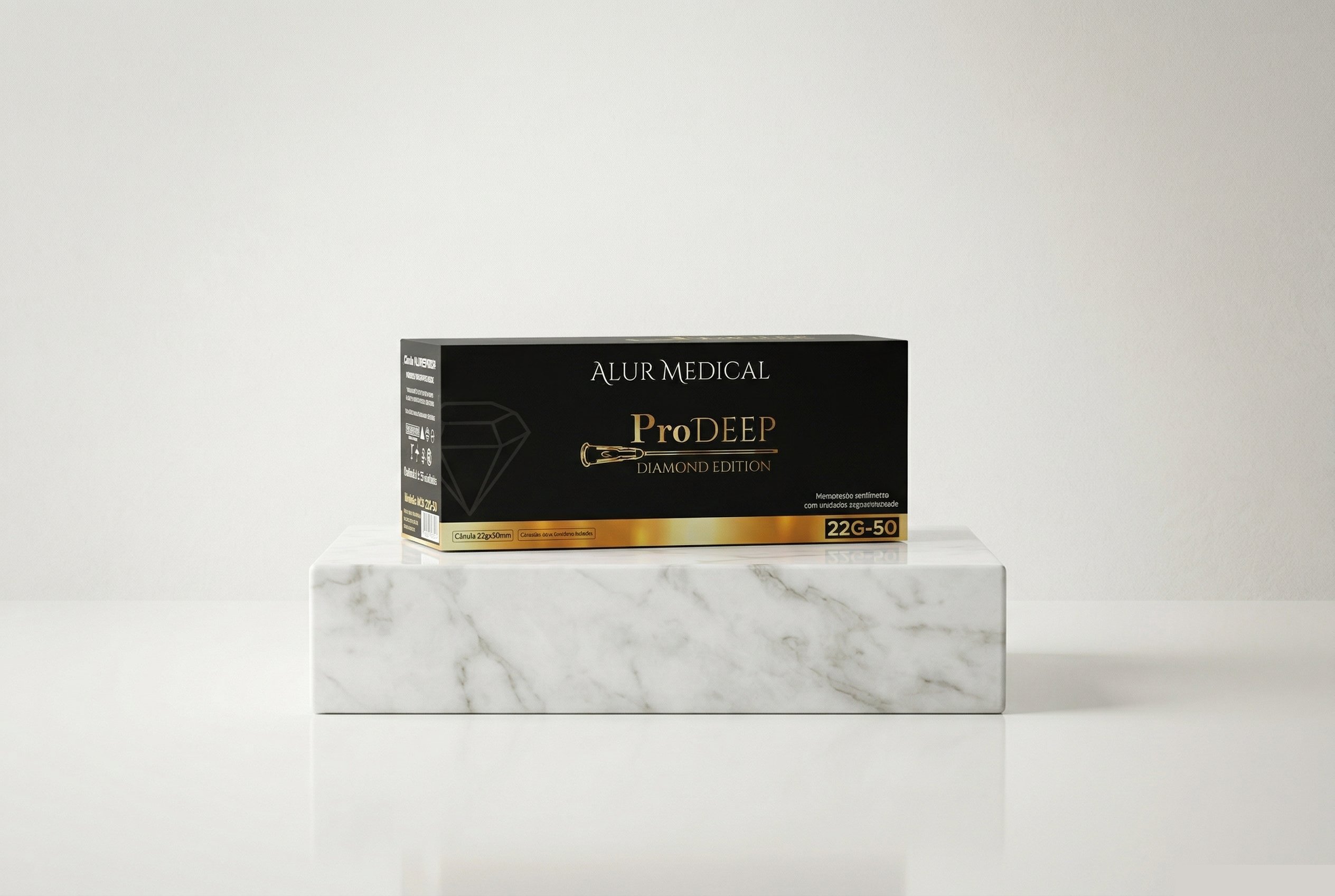 Cânula 22gx50mm - ProDeep (Unidade) Alur Medical