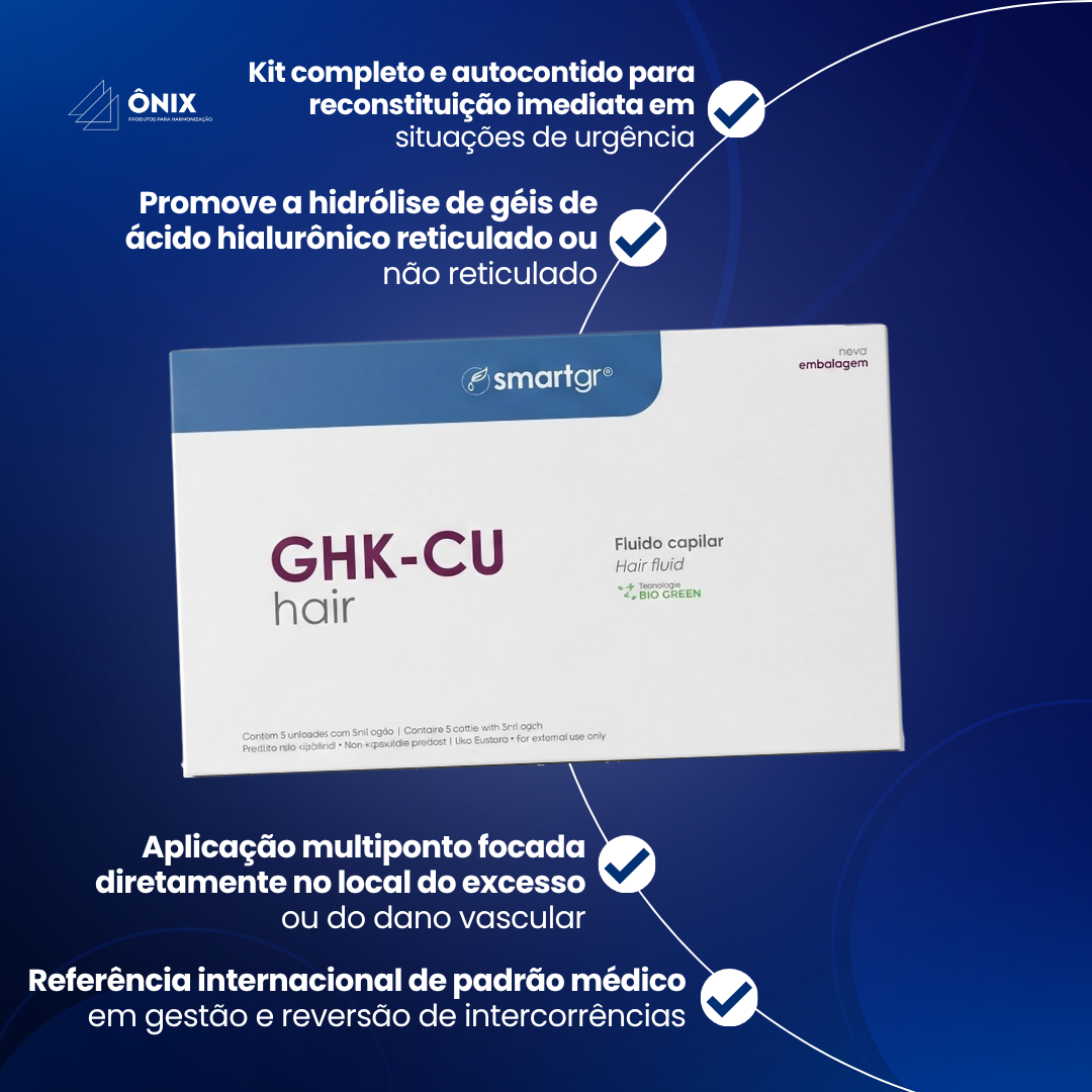 Smart GHK-CU Hair - (5x5 ml) - Smart GR - imagem 3