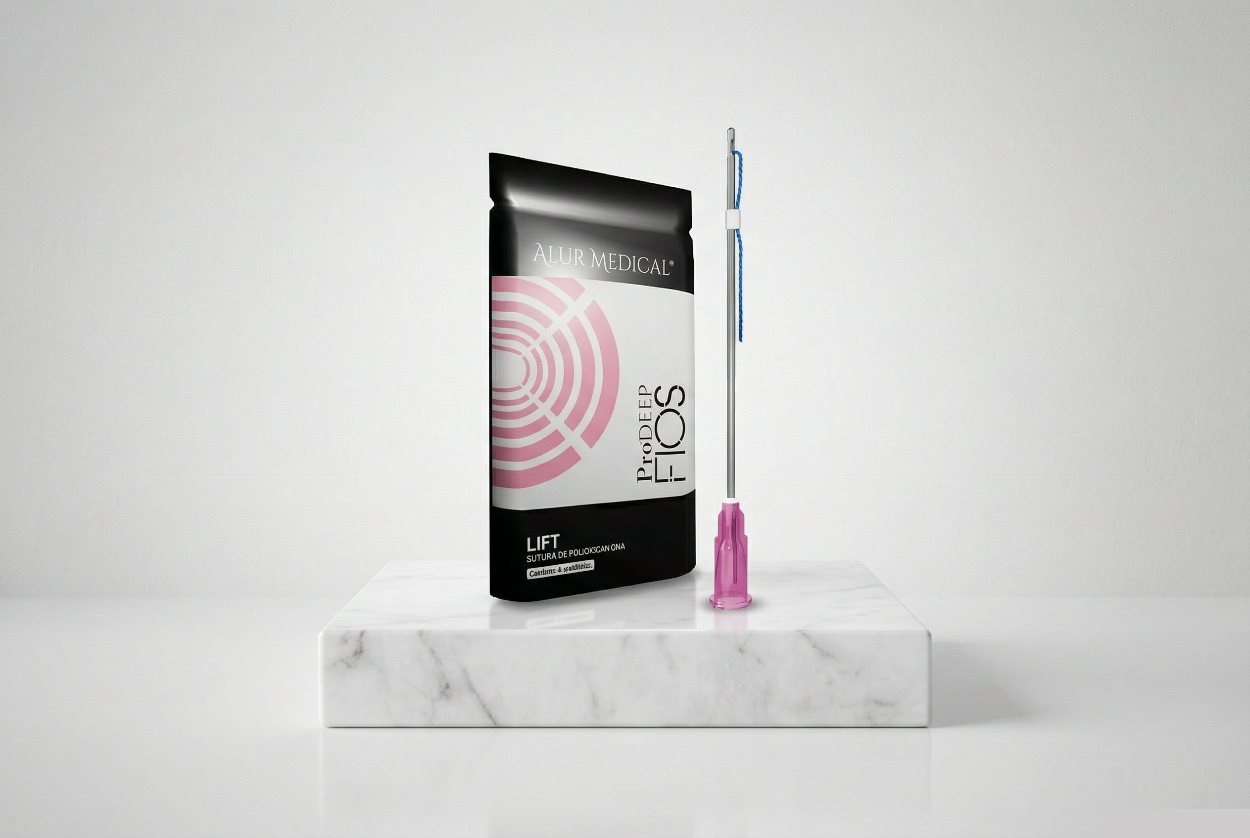 Fios ProDeep Lift Molding 18G - 100MM-150MM -  1 Blister c/ 4 Un -  Alur Medical (bidirecional)