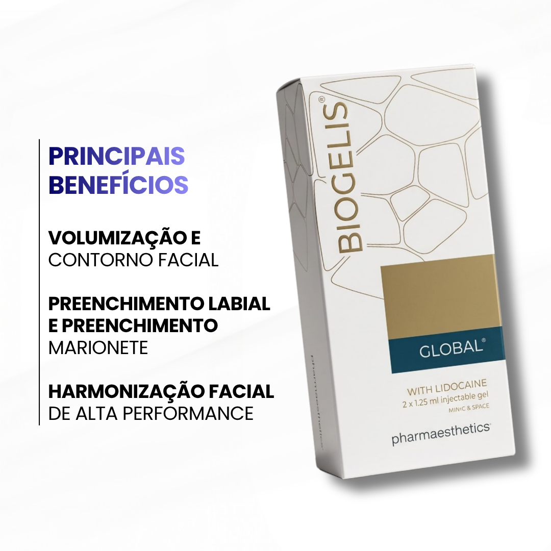 BIOGELIS GLOBAL C/LIDOCAÍNA (2x1,25ml) - imagem 2