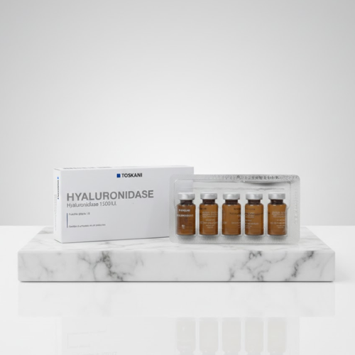 Hyaluronidase 1500UI - Toskani (Caixa com 5 frascos)