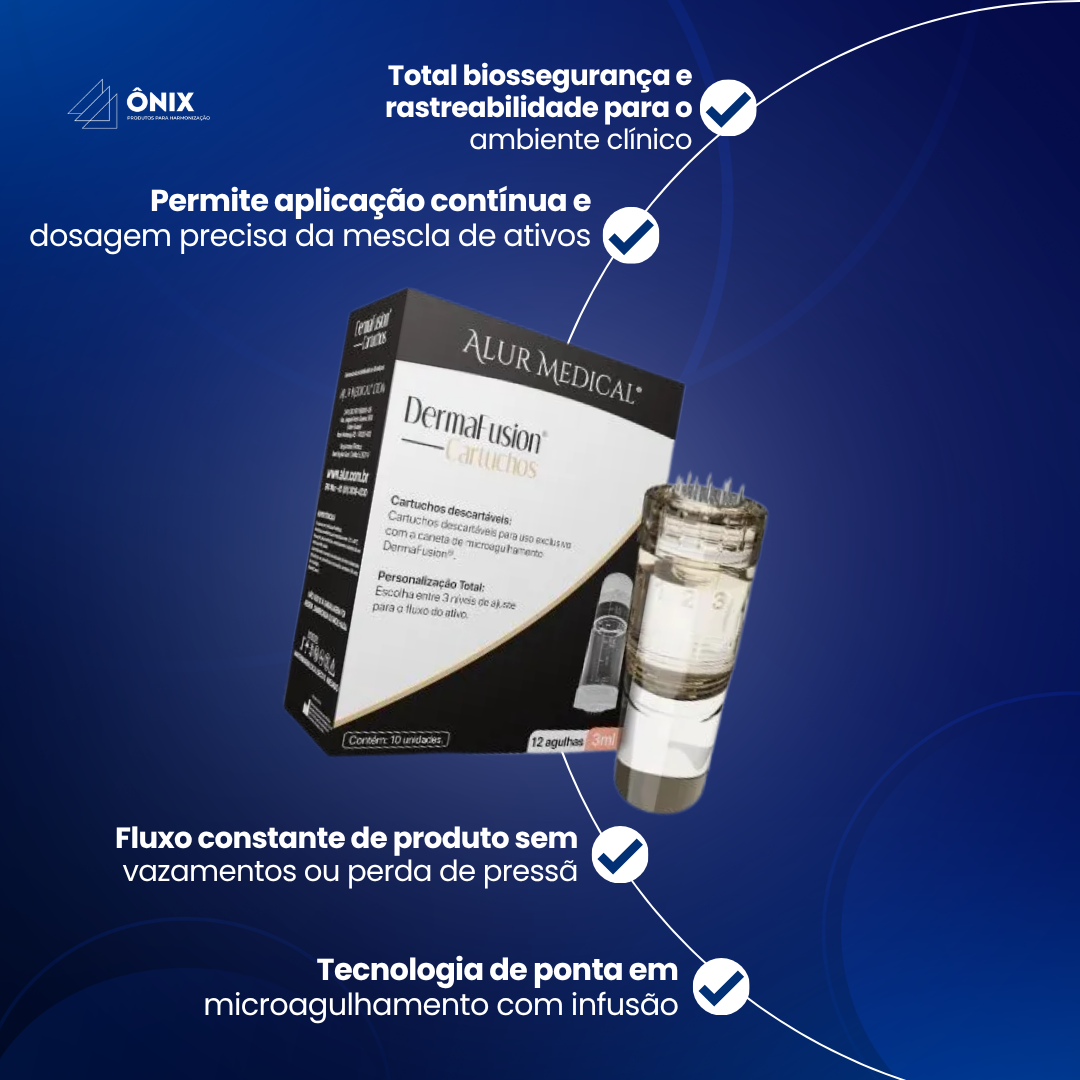 Cartuchos DermaFusion 3mL - 12 agulhas (Caixa com 10 unidades) - imagem 3