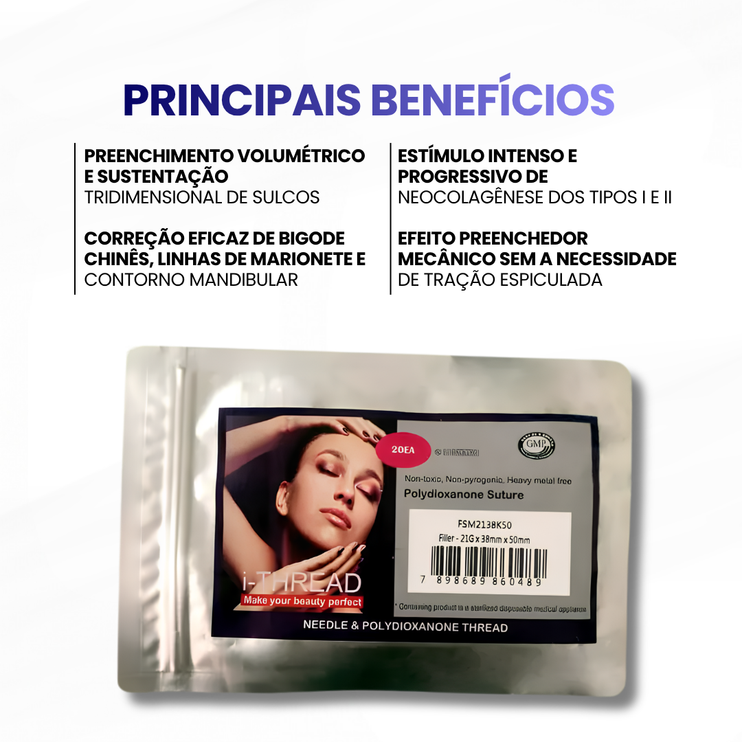 Fios Matrix Contour Cânulado - 19G - 60 X 70mm - MedBeauty - imagem 2