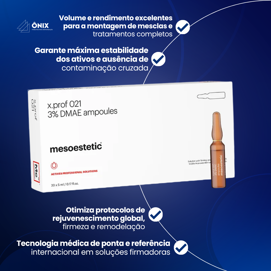DMAE 3% X Prof 021 mesoestetic - (20x5ml) - imagem 3