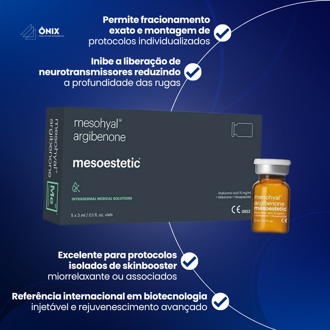 Mesohyal Argibenone - Mesoestetic  (5x3ml) - imagem 3