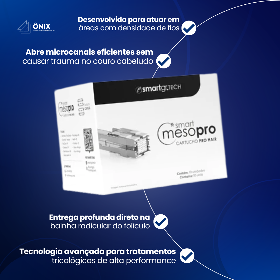 Cartucho Smart Meso Pro Capilar (HAIR) - 10 unidades - imagem 3