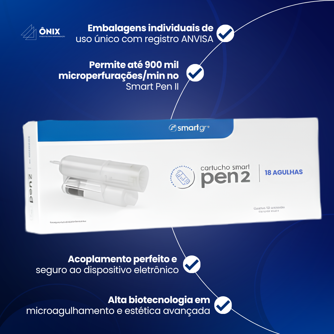 Cartucho Smart Pen II - 18 Agulhas (10 Unidades) - imagem 3