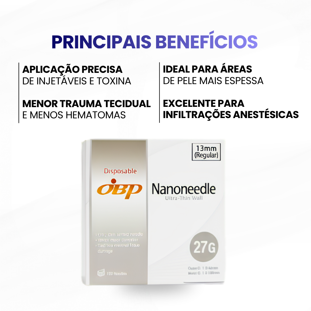 Agulha Hipodermica 27g - 13mm - Medbeauty - imagem 2