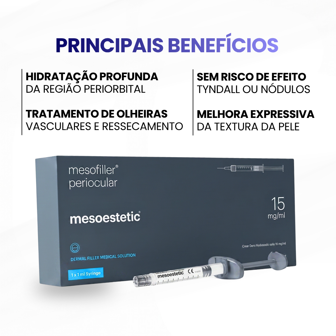 Mesofiller Periocular 15mg/mL (1x1,0mL) Mesoestetic - imagem 2