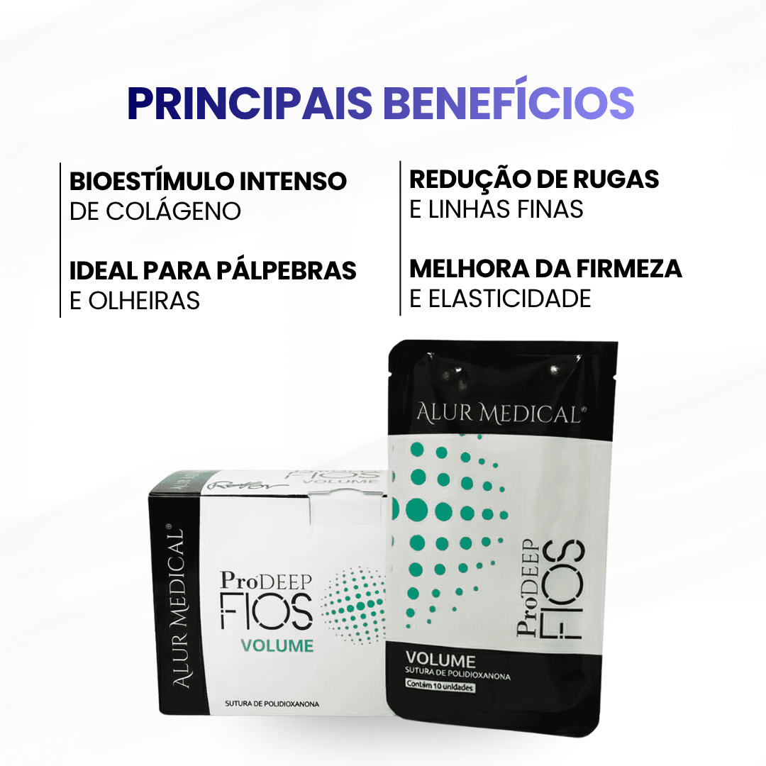 Fios ProDeep Liso Agulhado 30G 25x30mm (01 pacote c/ 10 unidades) Alur Medical - imagem 2