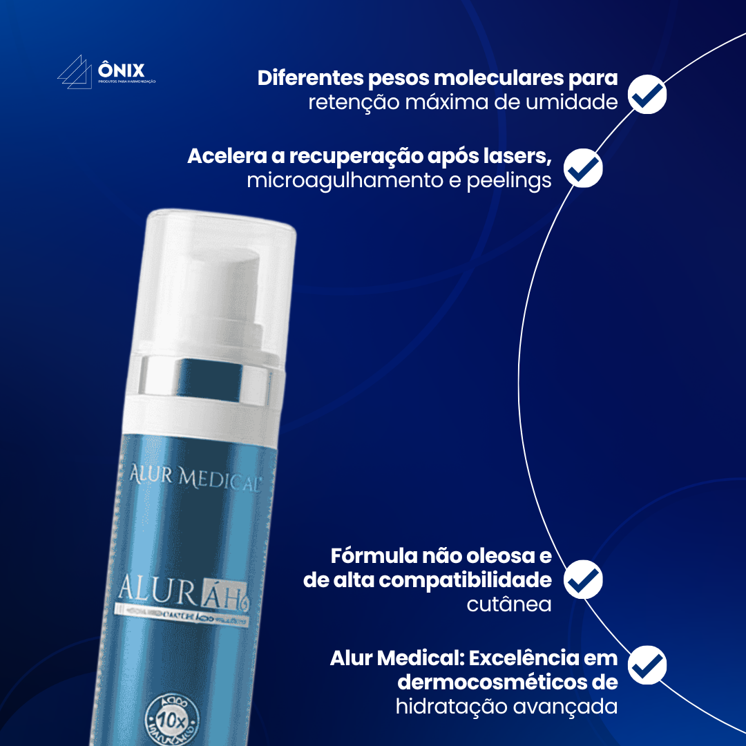 Alurah10 Acido hialurônico - Serum Hidratante 50ml - Alur Medical - imagem 3