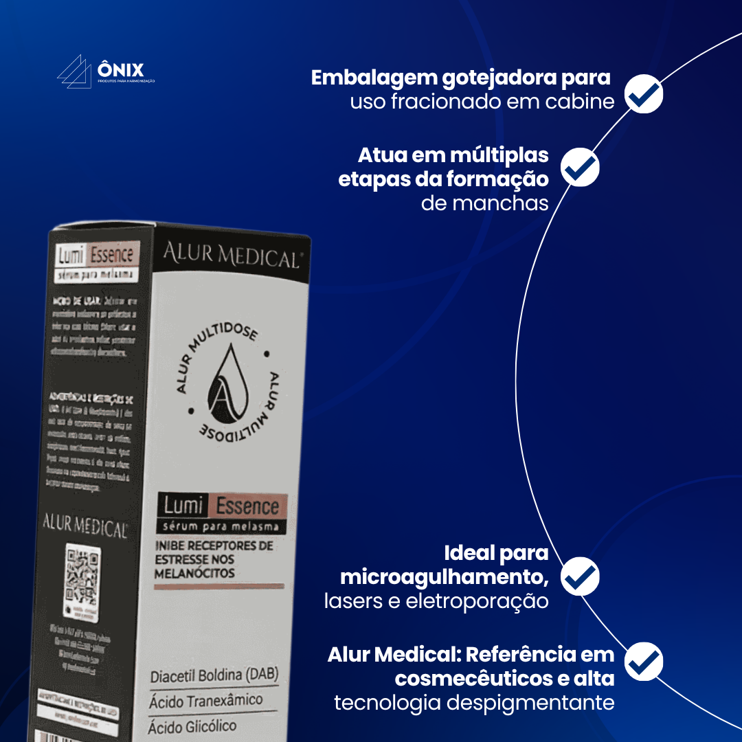 Multidose Lumiessence - Serum p/melasma 10ml - Alur Medical - imagem 3