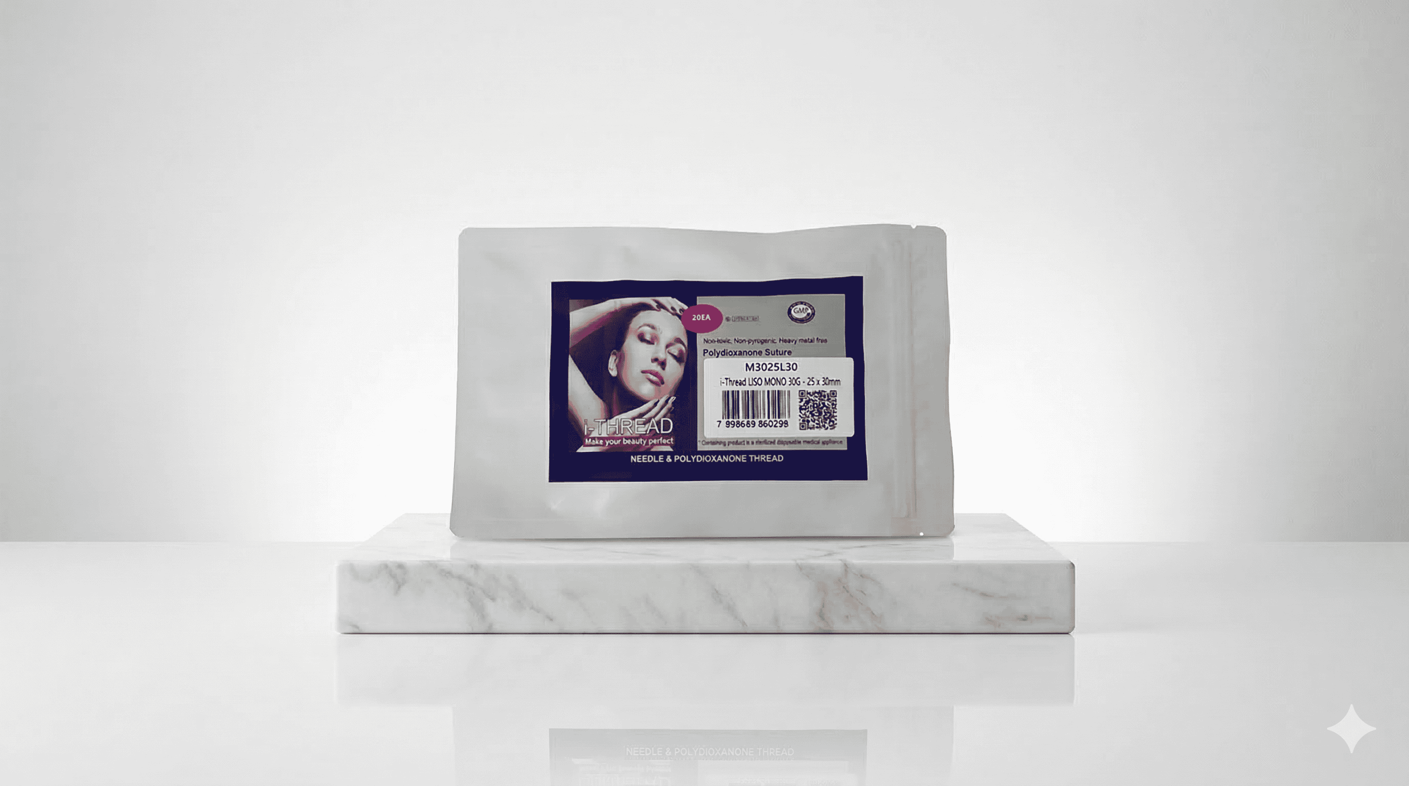 Pacote de Fios Lisos 30G - 25x30mm - 02 Blister com 10 Fios cada  - MedBeauty - imagem 2