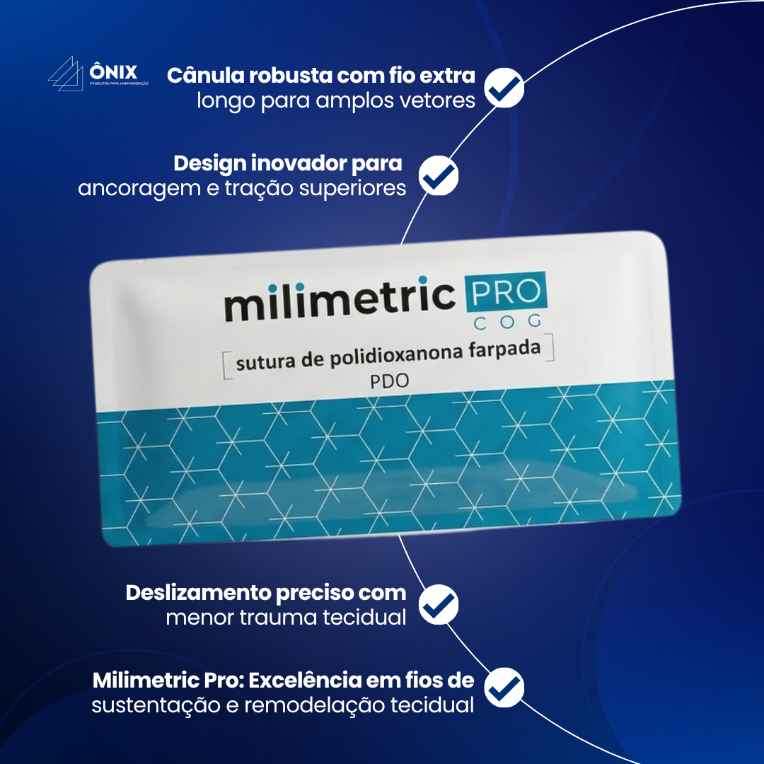Fio Espiculado Milimetric Cânulado Pro PCJ 18g 100x200mm (04 unidades) - imagem 3