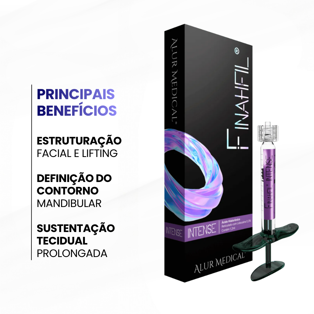 FinahFil intense c/ lidocaína (1x1,2ml) + Cânula 22gx50mm - Alur Medical - imagem 2
