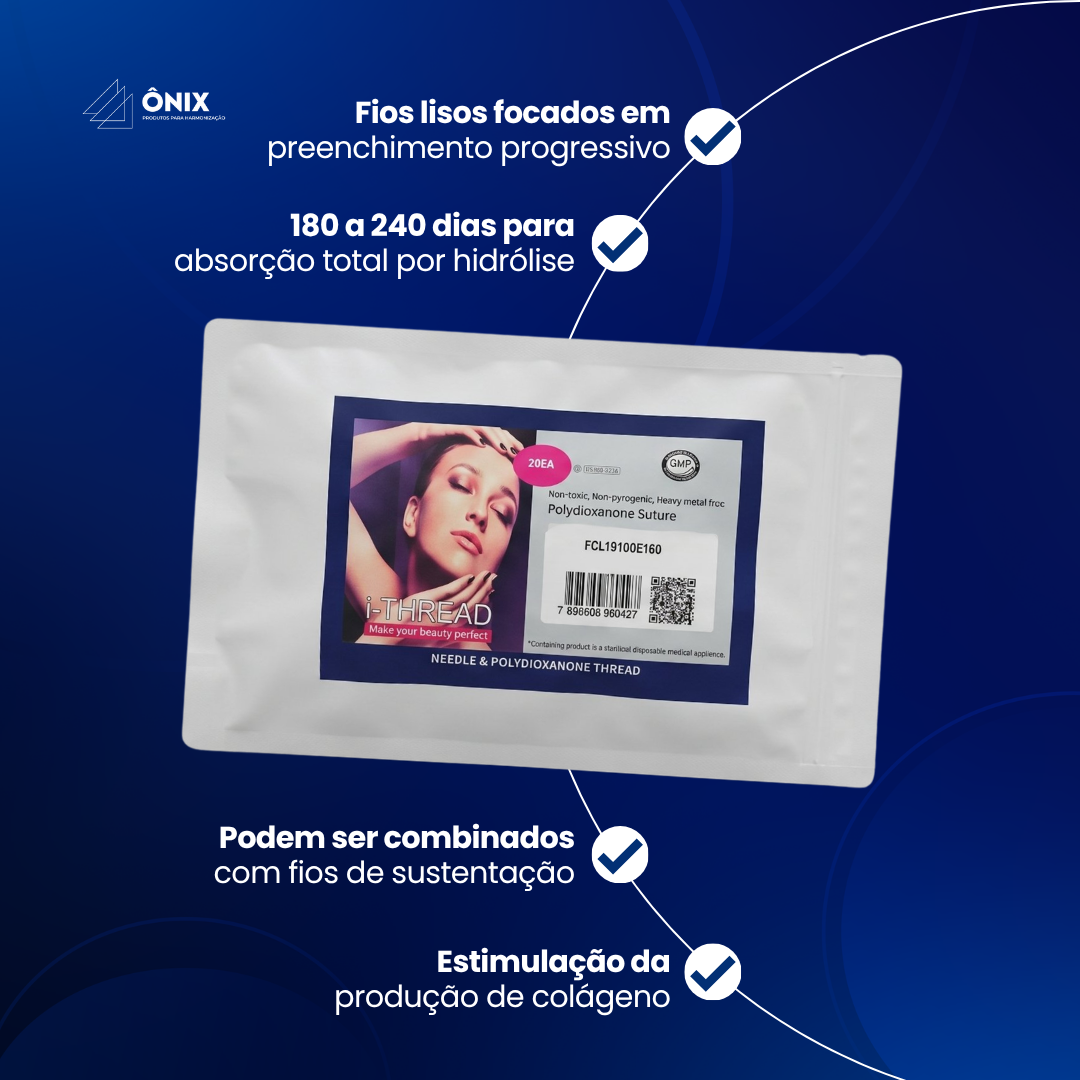 Blister de Fios Liso Agulhado 29G - 38x50mm - (01 blister c/ 10 unidades cada) - MedBeauty - imagem 3
